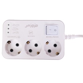 محافظ برق 3 خانه ارت دار فروزش مدل FR300