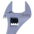 آچار فرانسه رونیکس مدل RH-2402 سایز 8 اینچ