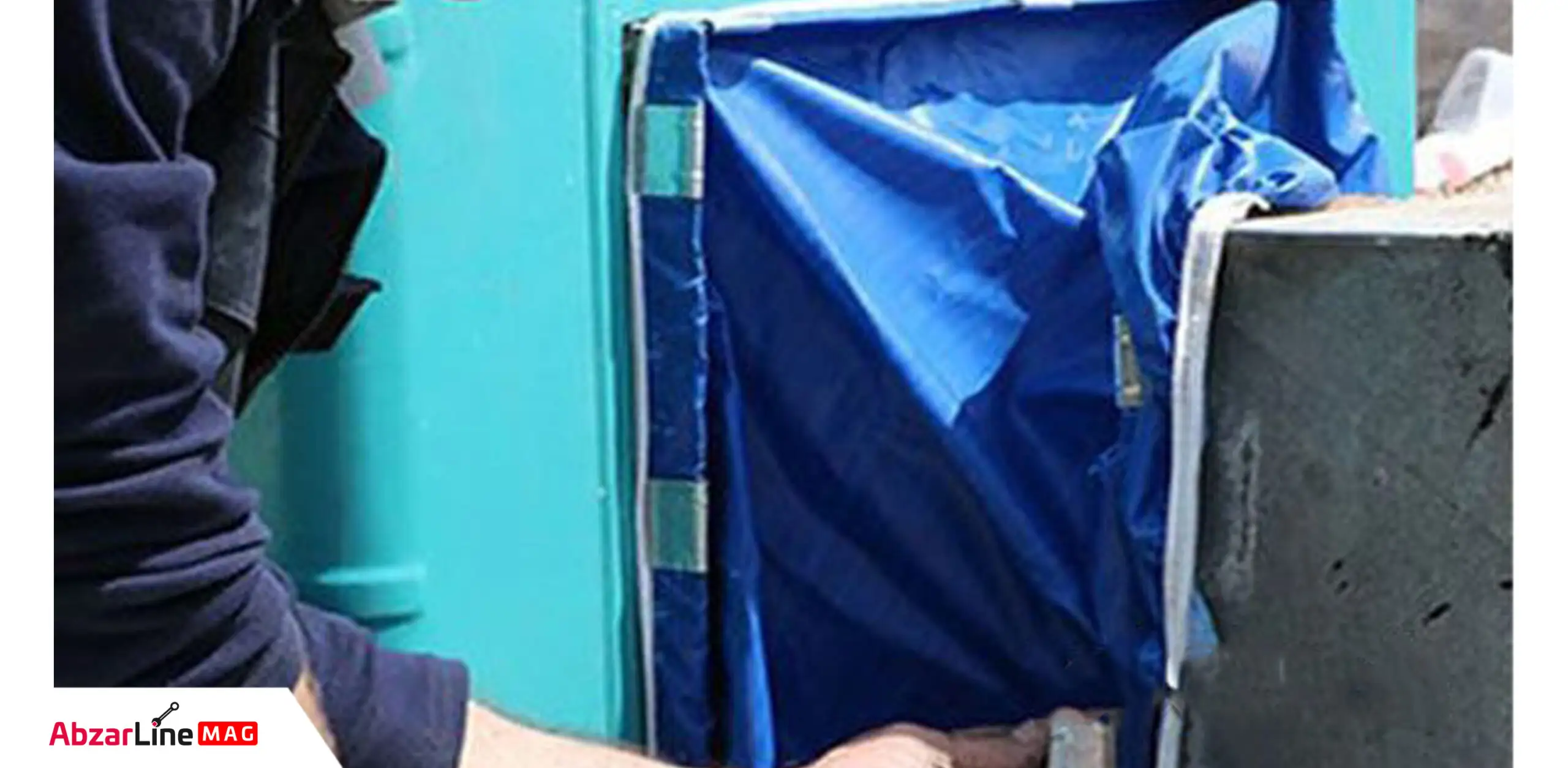 برزنت کولر آبی