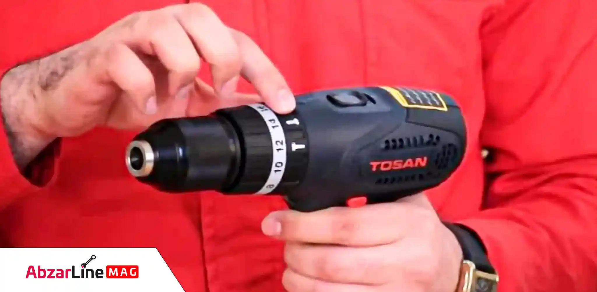دریل شارژی توسن