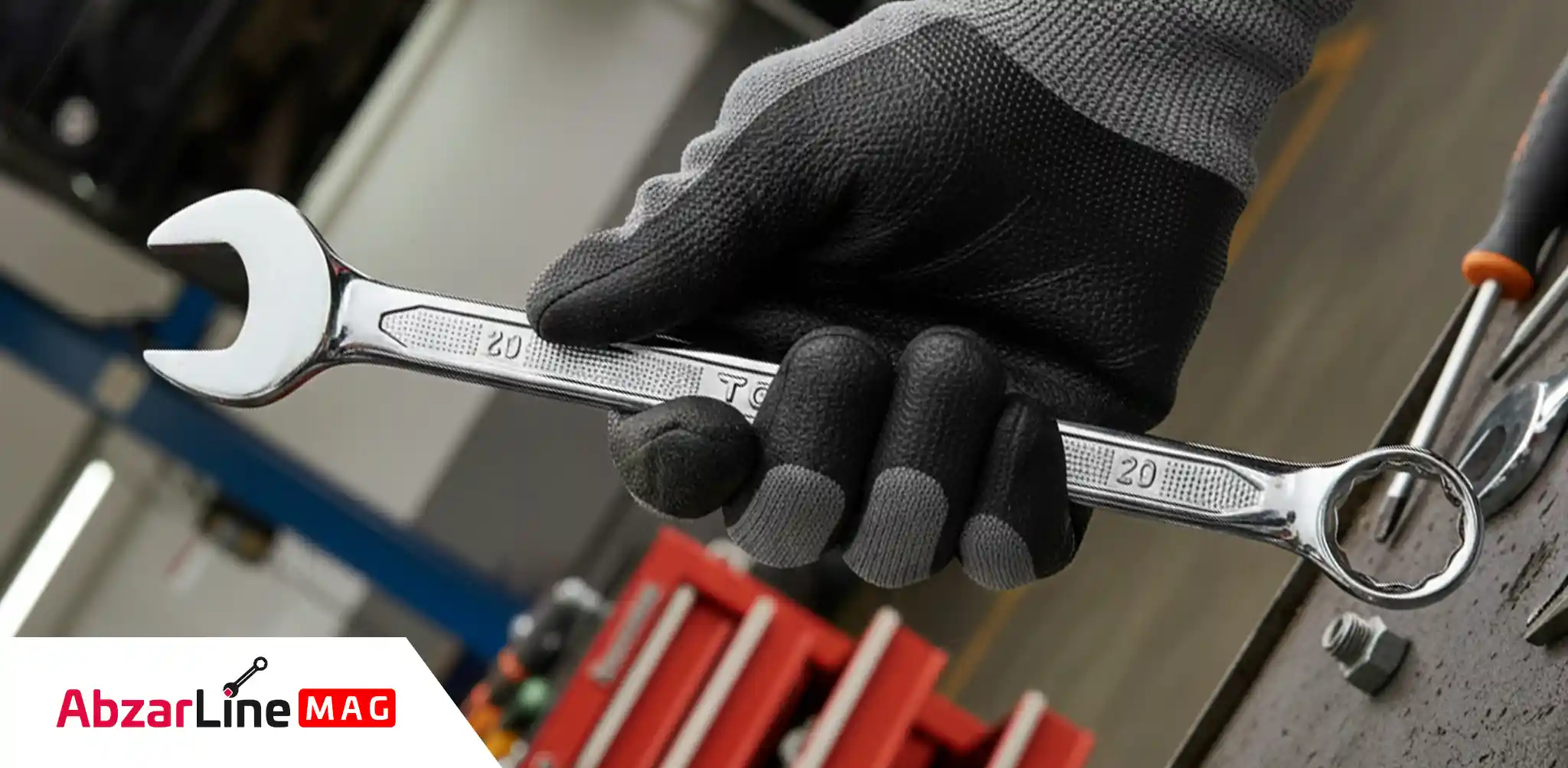 مشخصات فنی آچار یک سر تخت یک سر رینگ توسن