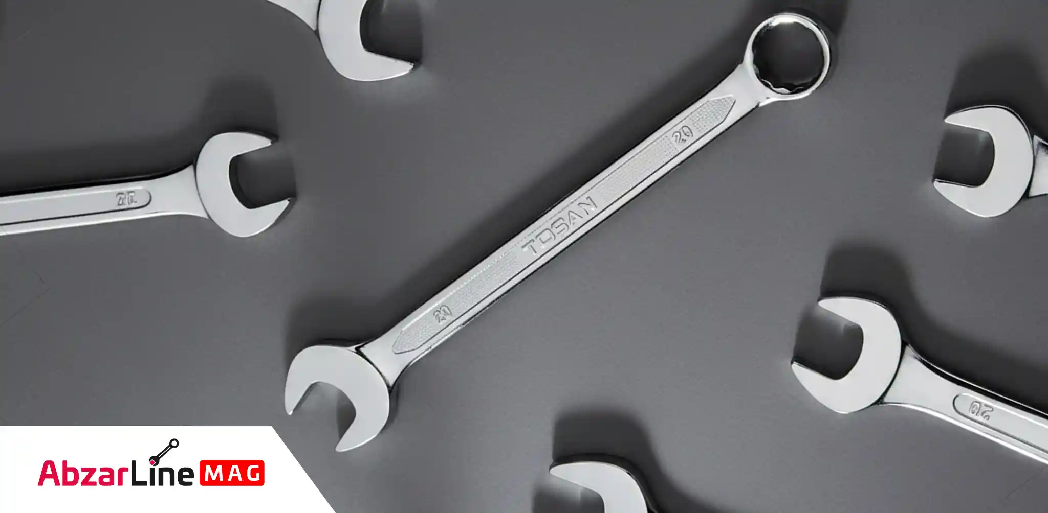 مشخصات فنی آچار یک سر تخت یک سر رینگ توسن