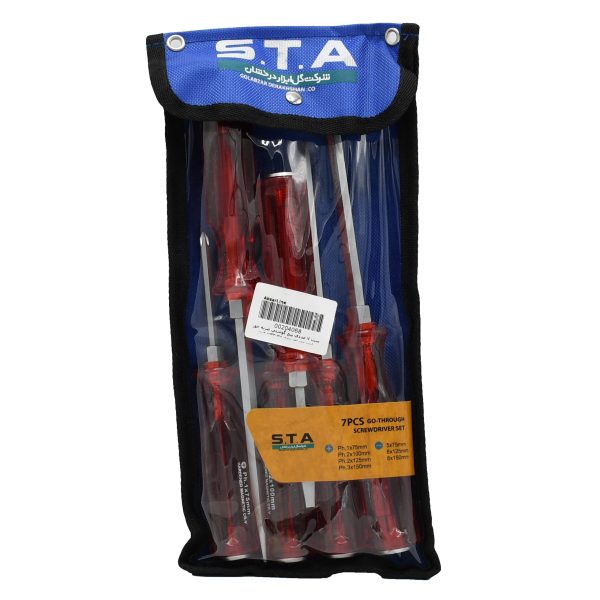 مجموعه 7 عددی پیچ گوشتی اس تی ای مدل 7GT-CV