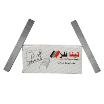 سوزن منگنه تینا فلز سایز 530/12 بسته 2400 عددی