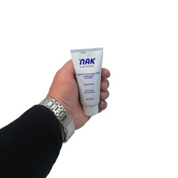 ژل آنتی باکتریال و آنتی سپتیک پاک کننده دست 60 میلی نک