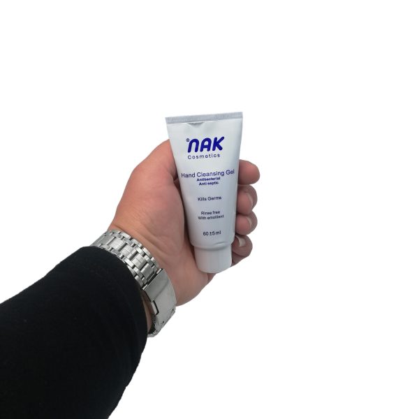 ژل آنتی باکتریال و آنتی سپتیک پاک کننده دست 60 میلی نک