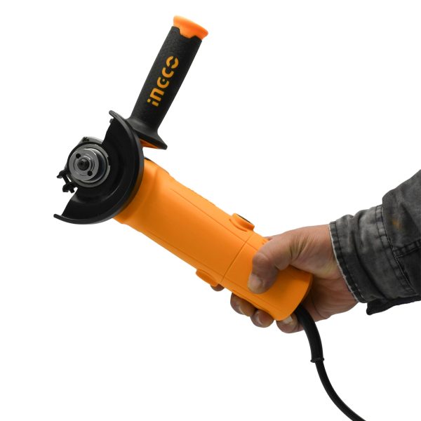 مینی فرز 650 وات اینکو مدل AG6506.2 سایز 100 میلی متری