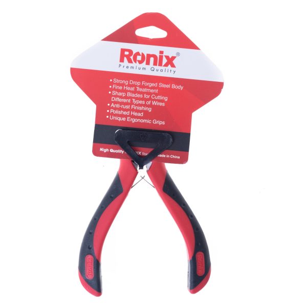 انبر دم باریک مینی رونیکس مدل RH-1304 سایز 4.5 اینچ