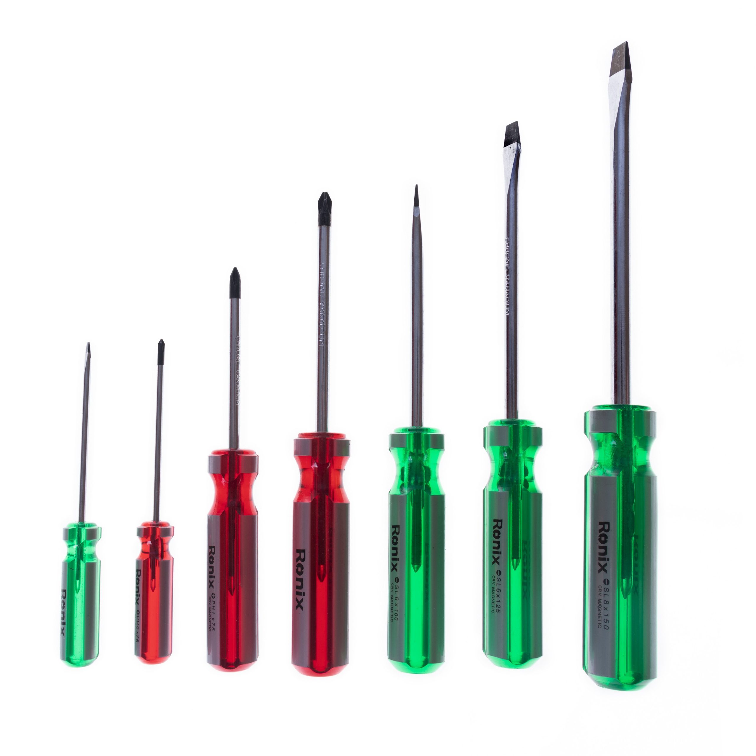 مجموعه 7 عددی پیچ گوشتی رونیکس مدل RH-2702