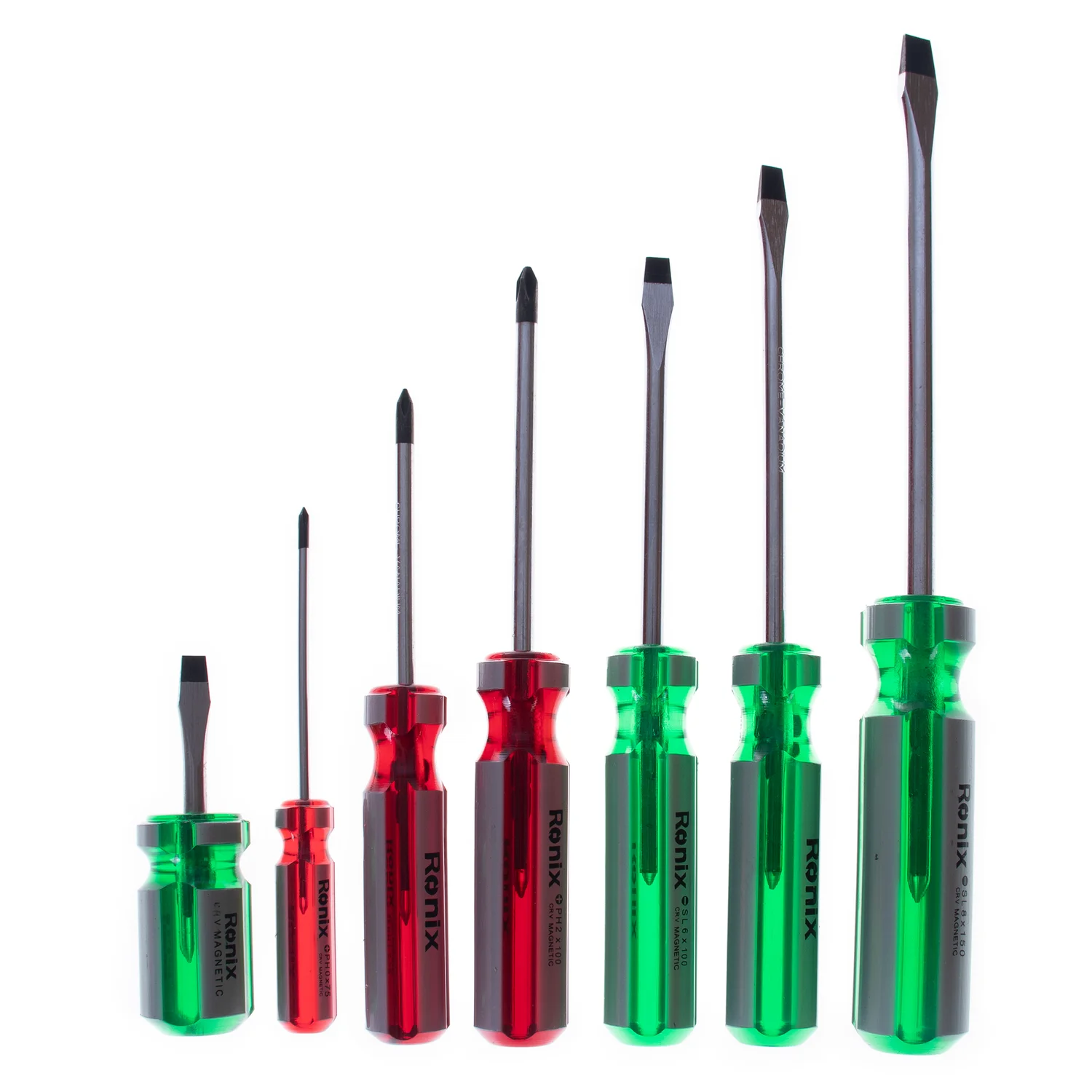 مجموعه ۷ عددی پیچ گوشتی رونیکس مدل RH-2701