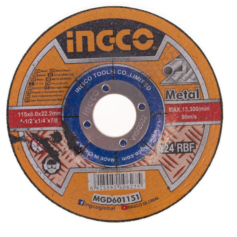 سنگ ساب مینی اینکو مدل MGD601151 سایز 22.2×6×115 میلی متر