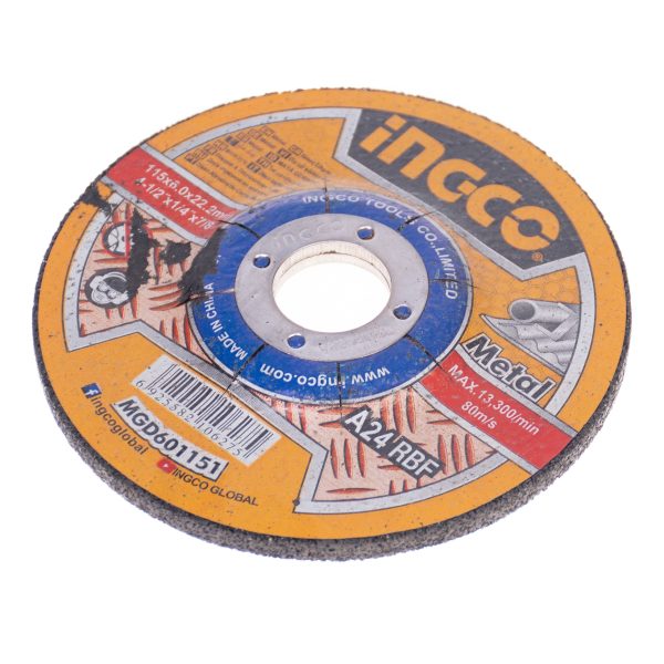 قیمت سنگ ساب مینی اینکو مدل MGD601151 سایز 22.2×6×115 میلی متر