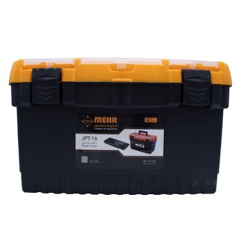 جعبه ابزار بلند قفل پلاستیکی مهر پلاستیک مدل JPT-16 سایز 16 اینچ