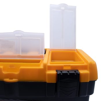 جعبه ابزار بلند قفل پلاستیکی مهر پلاستیک مدل JPT-16 سایز 16 اینچ
