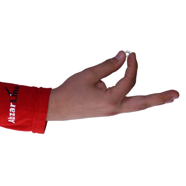 مهره سایز 6 سفيد