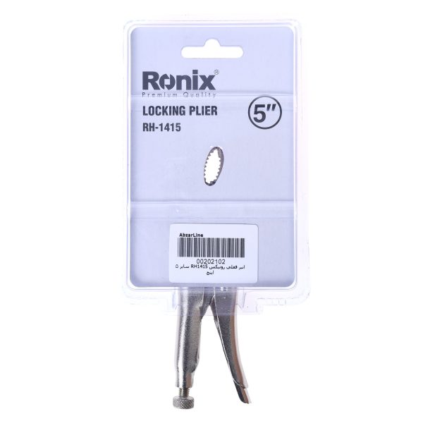 انبر قفلی رونیکس مدل RH-1415 سایز 5 اینچ
