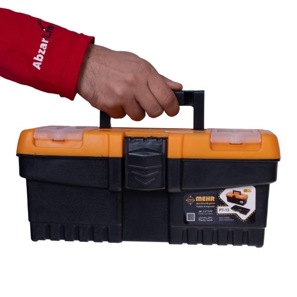 جعبه ابزار مهر پلاستیک مدل PT-13 سایز 13 اینچ