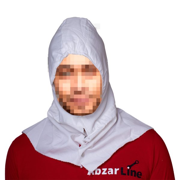 کلاه کامل جوشکاری کتان رنگ سفید