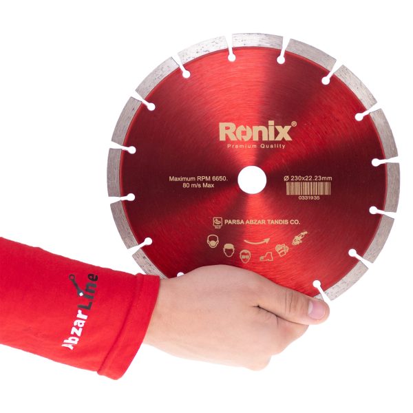 دیسک گرانیت بر بزرگ رونیکس مدل RH-3501 سایز 22.23×230 میلی متر