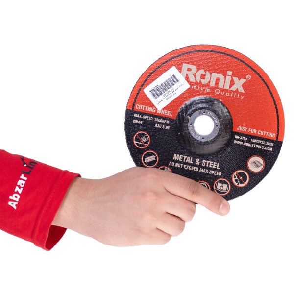 قیمت سنگ برش آهن رونیکس مدل RH-3703 سایز 22×3×180 میلی متر