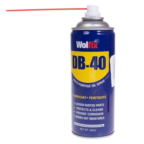 اسپری روان کننده ولفیکس مدل DB-40 حجم 450 میلی لیتر