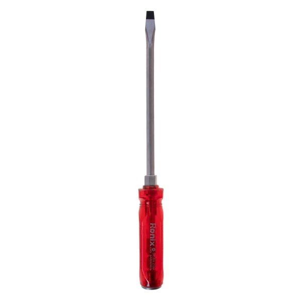 پیچ گوشتی دوسو تکی ضربه خور رونیکس مدل RH-2981 سایز 8 ×200 رنگ قرمز
