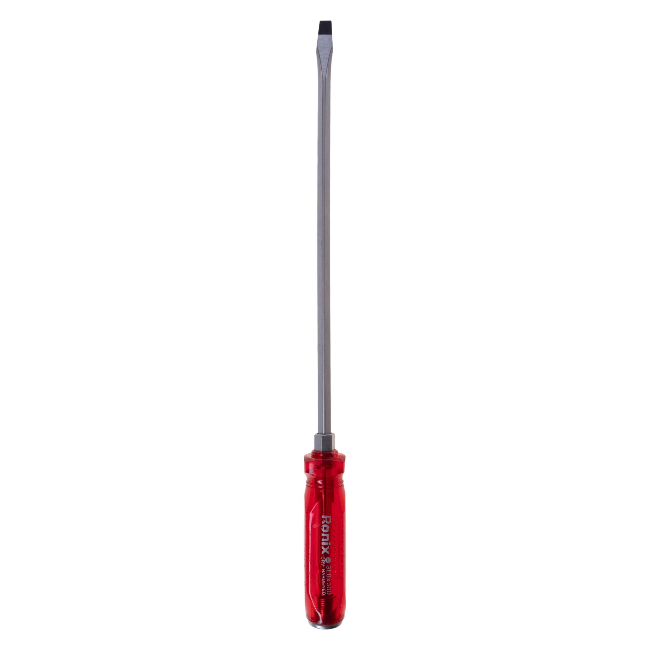 پیچ گوشتی دوسو تکی ضربه خور رونیکس مدل RH-2982 سایز 8 × 300 رنگ قرمز