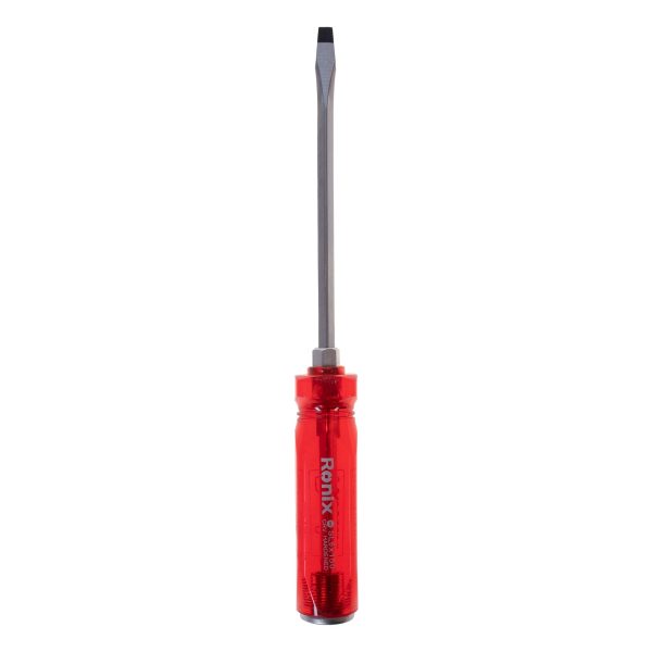 پیچ گوشتی دوسو تکی ضربه خور رونیکس مدل RH-2962 سایز 6 × 150 رنگ قرمز
