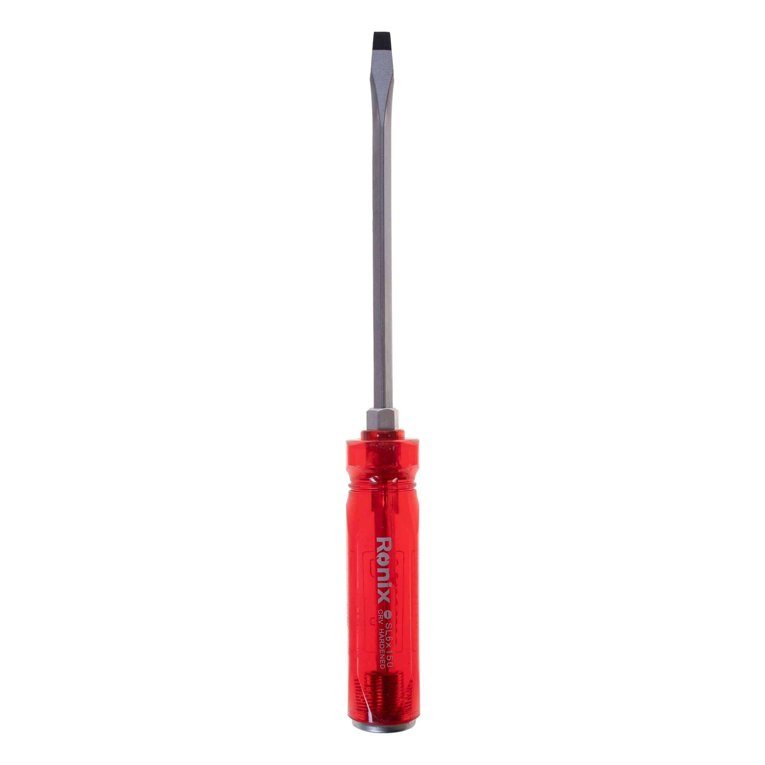 پیچ گوشتی دوسو تکی ضربه خور رونیکس مدل RH-2962 سایز 6 × 150 رنگ قرمز