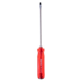 پیچ گوشتی دوسو تکی ضربه خور رونیکس مدل RH-2952 سایز 5 × 150 رنگ قرمز