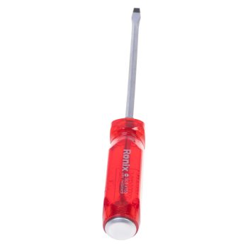 پیچ گوشتی دوسو تکی ضربه خور رونیکس مدل RH-2952 سایز 5 × 150 رنگ قرمز