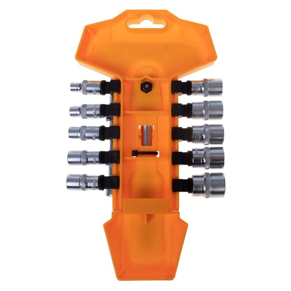 مجموعه 12 عددی سری بکس اینکو از سایز 5 تا 14 مدل HKTS14122 درایو 1/4 اینچ