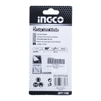 تیغ اره عمودبر فلز اینکو مدل JBT118B بسته ۵ عددی
