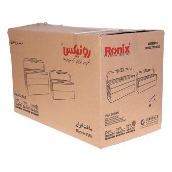 جعبه ابزار فلزی 40 سانتی 3 طبقه رونیکس مدل RH-9173