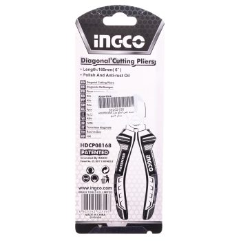 انبر سیم چین اینکو مدل HDCP08168 سایز 6 اینچ