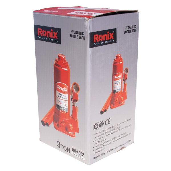 جک هیدرولیک خودرو رونیکس مدل RH-4902 ظرفیت 3 تن
