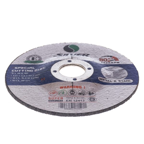 قیمت سنگ برش آهن سیلور سایز 22.2 × 3 × 115 میلی متر