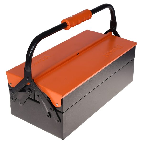 قیمت جعبه ابزار فلزی 40 سانتی 2 طبقه تانوس مدل MTB-01-402