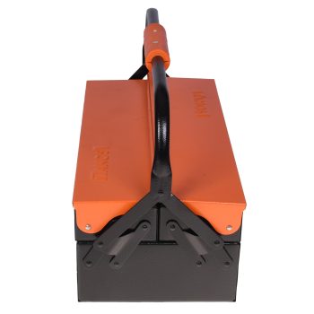 جعبه ابزار فلزی 40 سانتی 2 طبقه تانوس مدل MTB-01-402