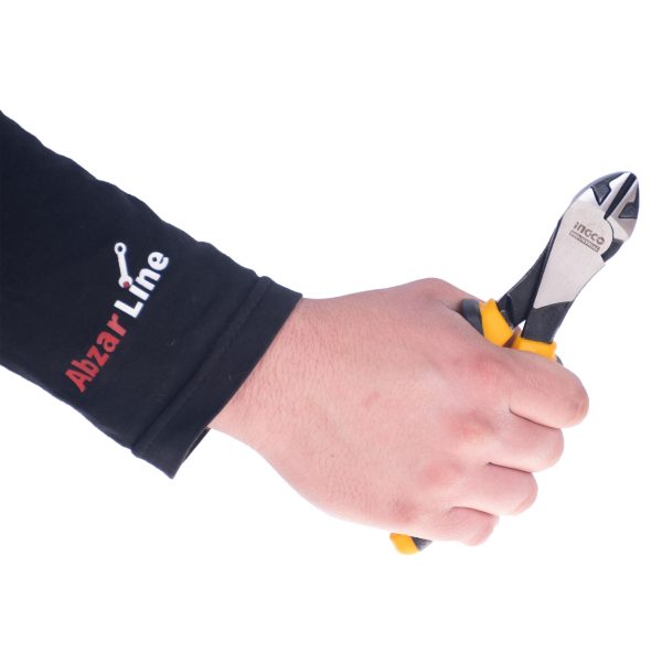 انبر سیم چین کله گاوی صنعتی اینکو مدل HHDCP28188 سایز 7 اینچ