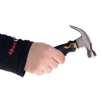 چکش میخ کش دسته کوتاه اینکو مدل HMCH80808D وزن 220 گرم