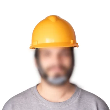 کلاه ایمنی مهندسی اینکو مدل HSH01 رنگ زرد
