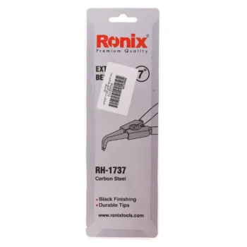 انبر خار باز کن سر کج رونیکس مدل RH-1737 سایز 7 اینچ