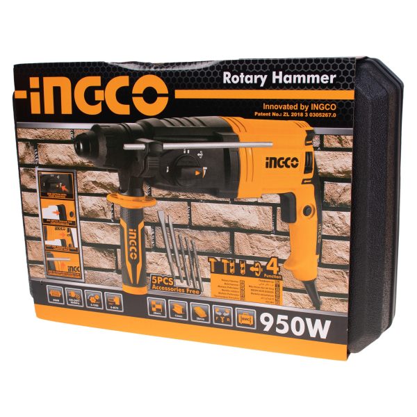 دریل بتن کن 950 وات اینکو مدل RGH9528