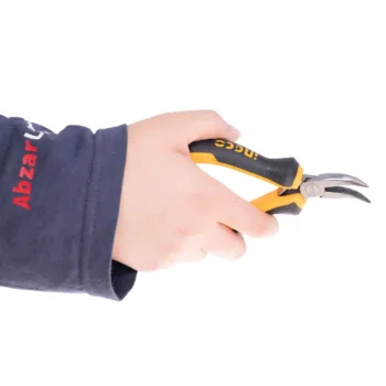 انبر دم باریک سر کج صنعتی اینکو مدل HMBNP08115