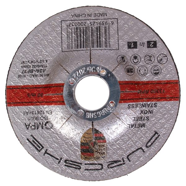 سنگ ساب مینی پورشه مدل HAC1156 سایز 22.23×6×115 میلی متر