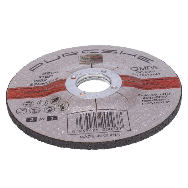 قیمت سنگ ساب مینی پورشه مدل HAC1156 سایز 22.23×6×115 میلی متر