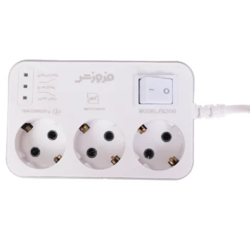 محافظ برق ۳ خانه ارت دار فروزش مدل FR300