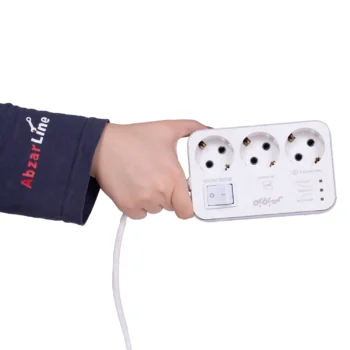 محافظ برق ۳ خانه ارت دار فروزش مدل FR300