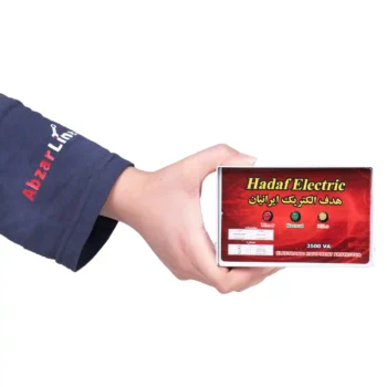 محافظ برق دو خانه فلزی هدف الکتریک